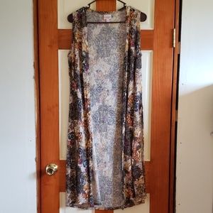 Lularoe duster/vest size small